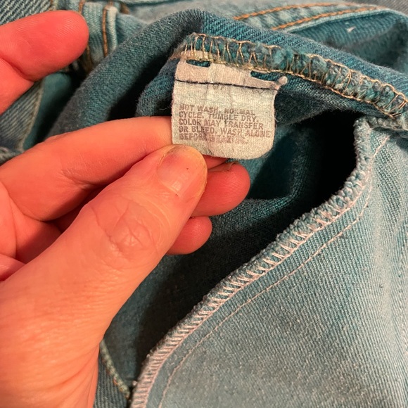 Vintage turquoise white tab Levi’s - Picture 7 of 13